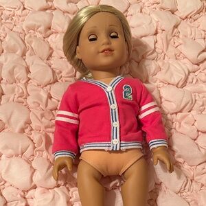 American Girl Doll blonde blue eye great condition